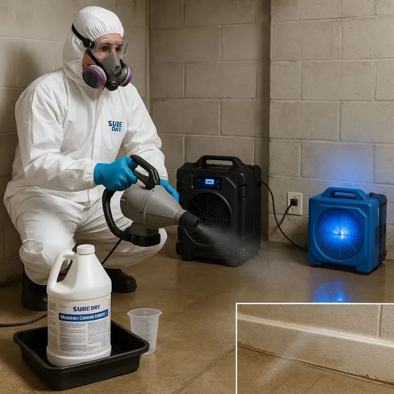 Sanitization and Odor Removal process in Big Beaver, PA